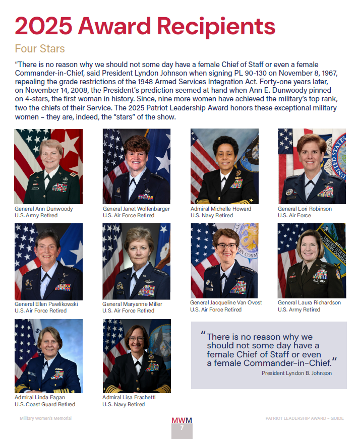 2025 Award Recipients